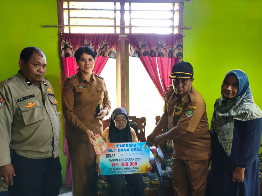 PENYALURAN BLT DD TAHAP I S/D 4 DESA BUKIT PENINJAUAN I TAHUN 2026